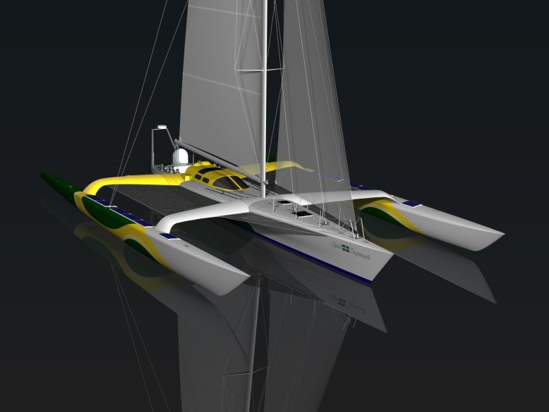 Тримаран вильямс 44