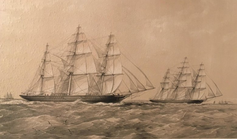 Клипер судно россии 1850