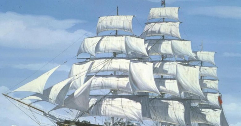 Клипер парусник фермопилы