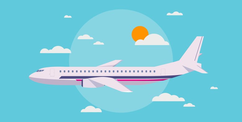 Самолет иллюстрация