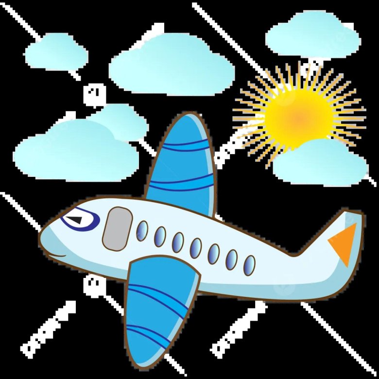 Рисунки самолетов для детей