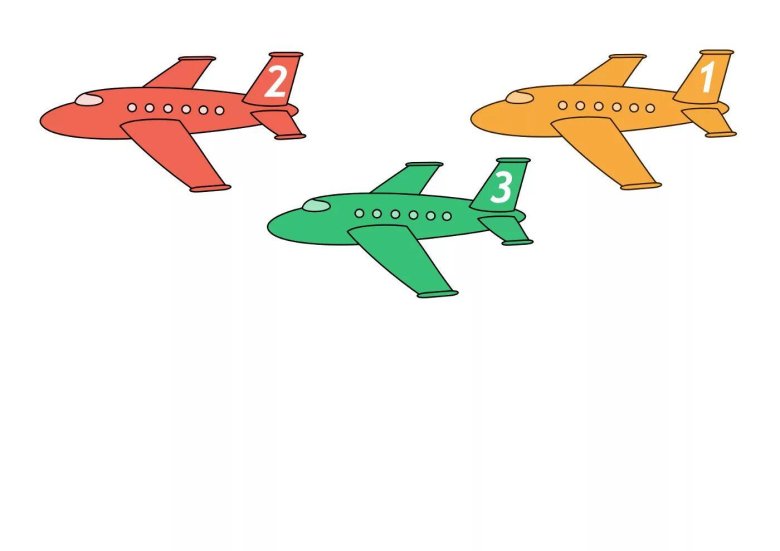 Самолет для дошкольников