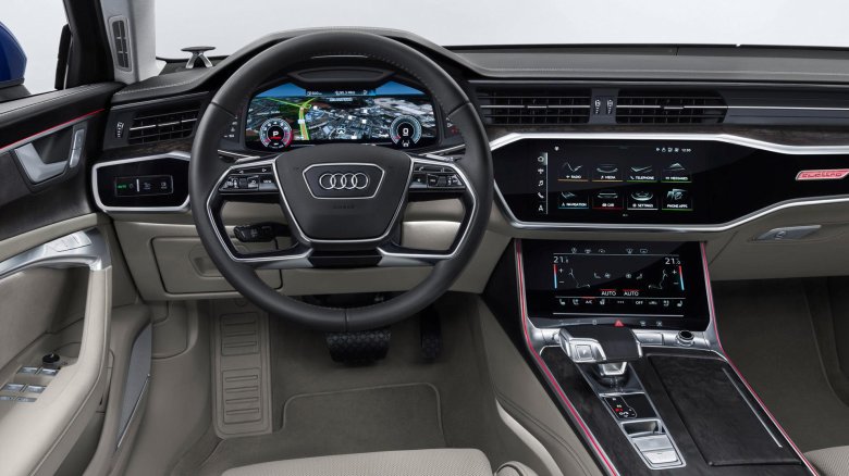 Audi a7 sportback 2020 салон