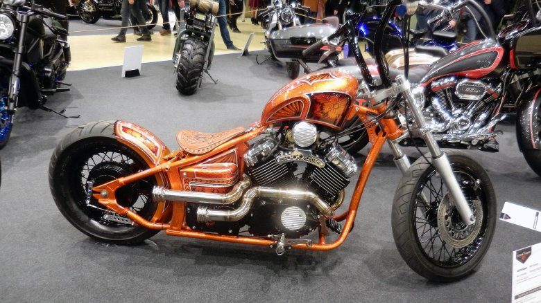 Ямаха драг стар 400 кастом