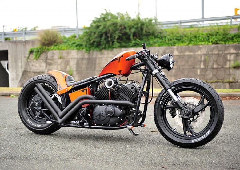 Yamaha drag star 400 кастом