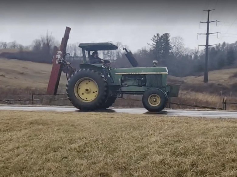 Трактор сша