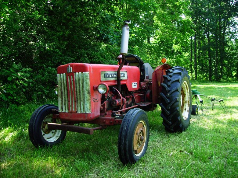 Трактор американский