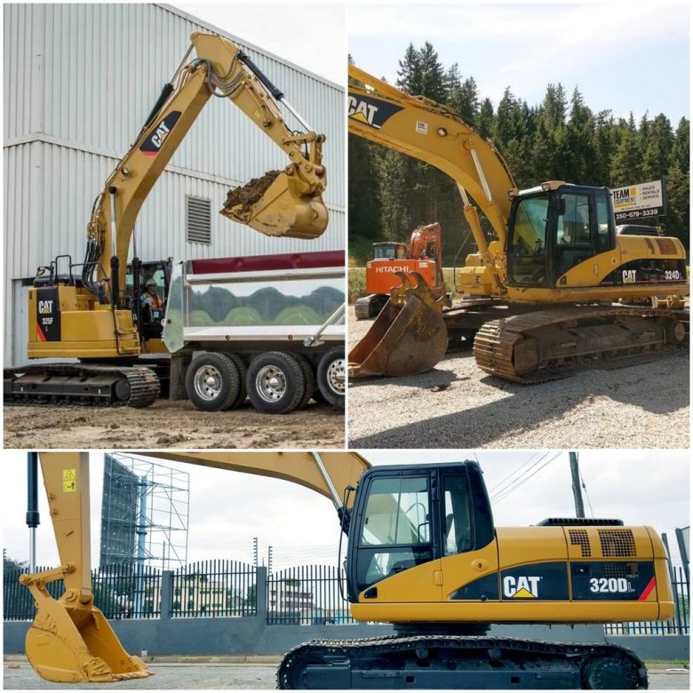 Экскаватор катерпиллер