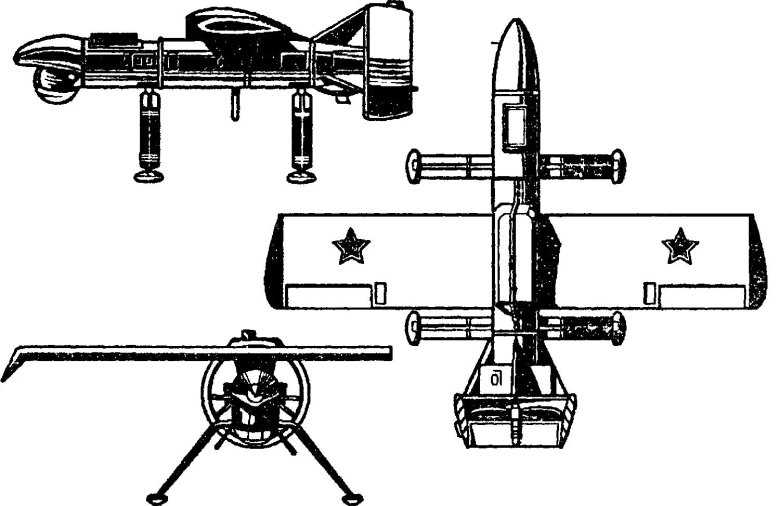 Ла-17к беспилотный летательный аппарат