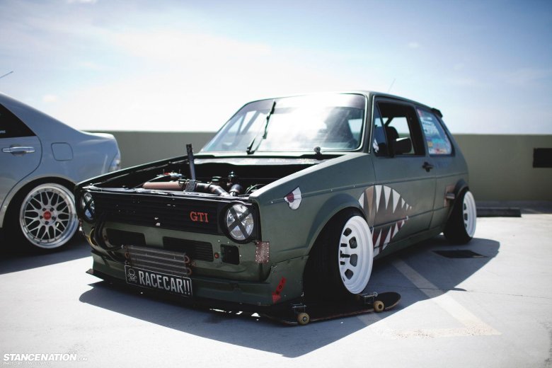 Volkswagen golf 2 корч