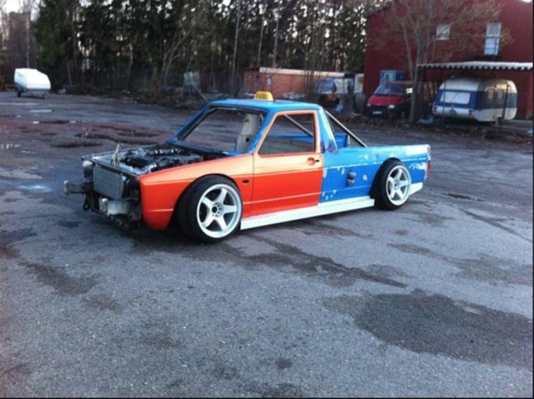 Vw caddy mk1 drift
