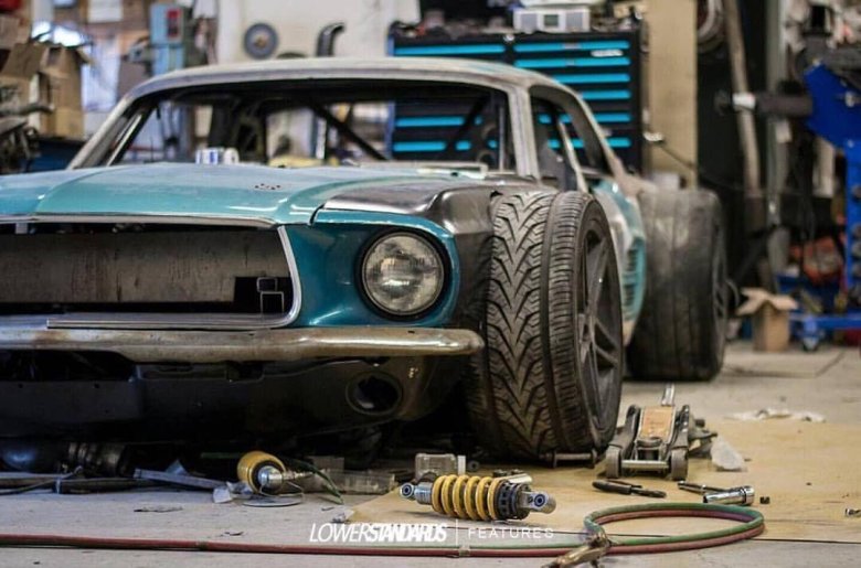 Ford mustang 1967 widebody