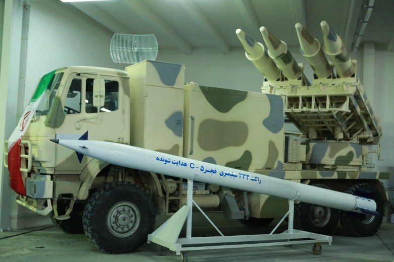 Иран баллистические ракеты zolfaghar.