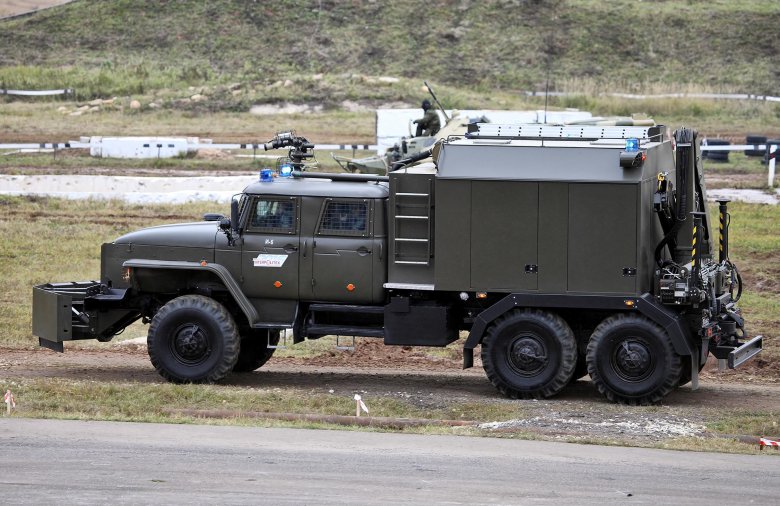 Специальная инженерная машина «торнадо» на шасси урал-4320