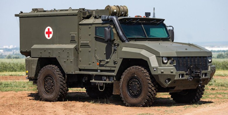 Санитарный бронеавтомобиль «тайфун-к»