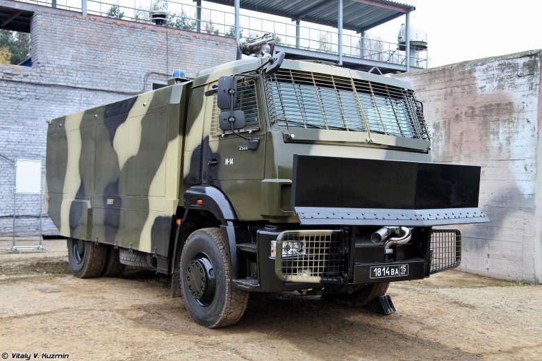 Камаз бронированный военный