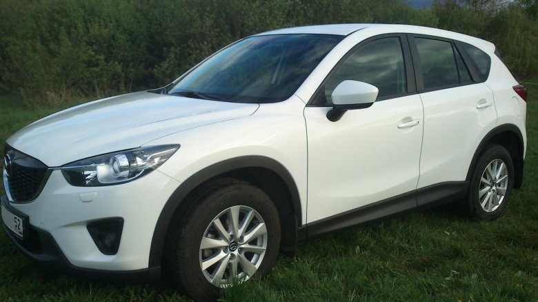 Mazda cx5 2014 белая