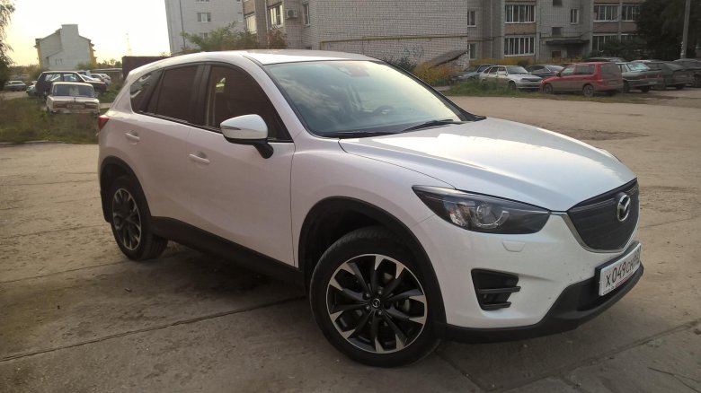 Mazda cx-5 2015 белый