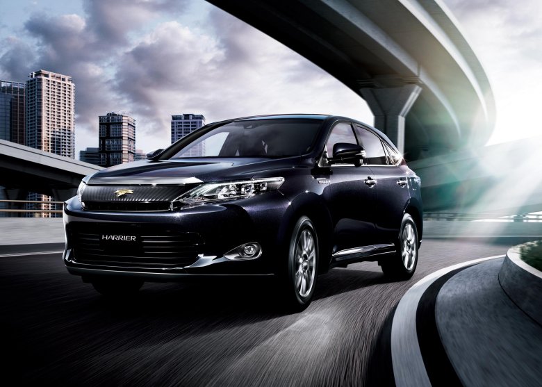 Toyota harrier hybrid 2015