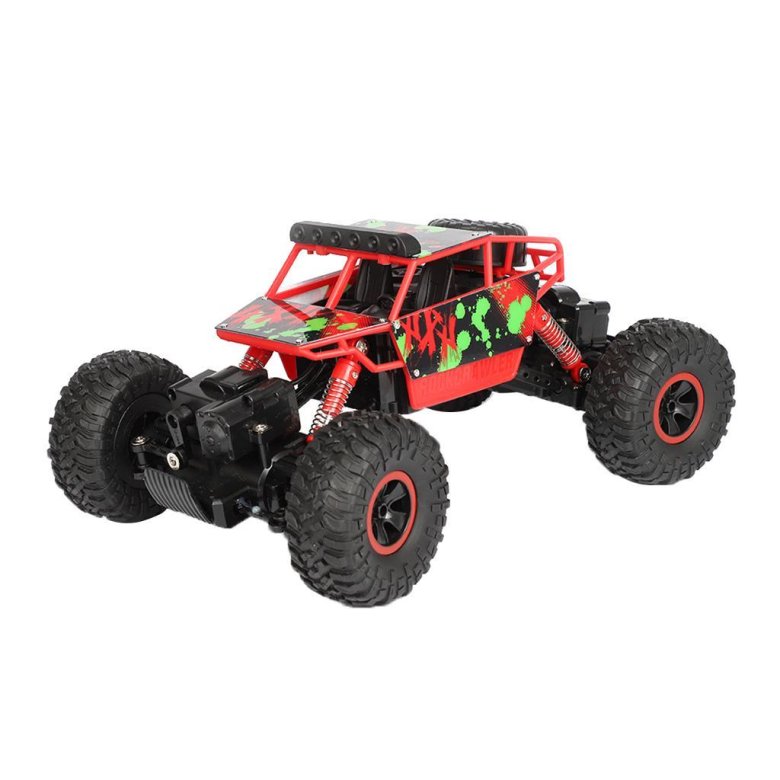 Джип rock crawler 4wd р/у красный 1:12