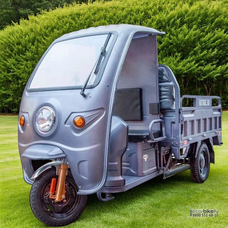 Грузовой электротрицикл rutrike глобус 1500 60v/1000w
