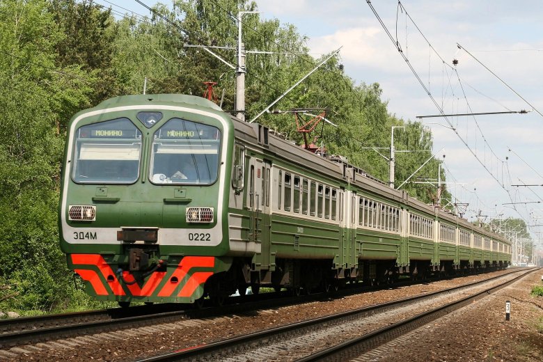 Электропоезд эд4м горьковское направление