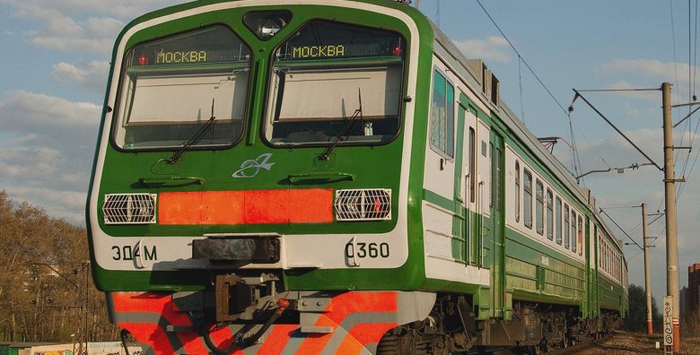 Электропоезд москва