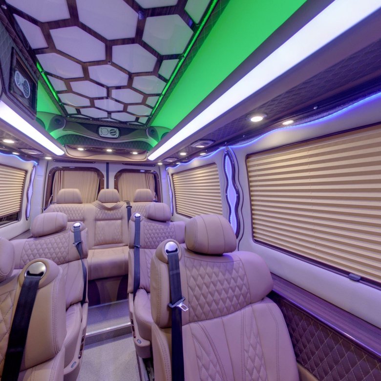 Автобус фольксваген крафтер салон