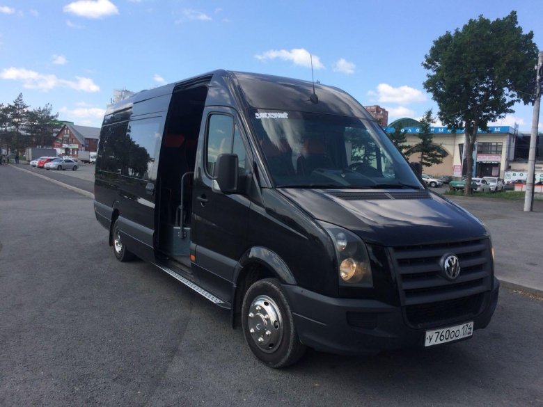 Микроавтобус фольксваген крафтер
