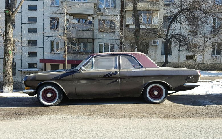 Газ 24 на дисках