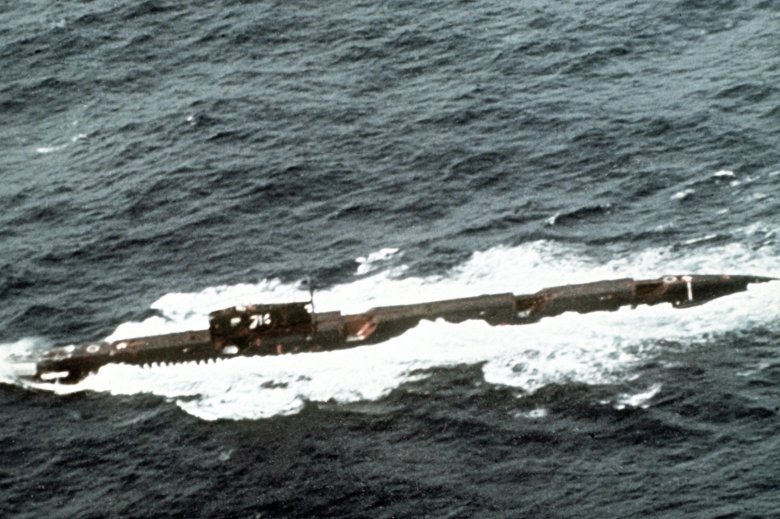 Атомная подводная лодка с крылатыми ракетами