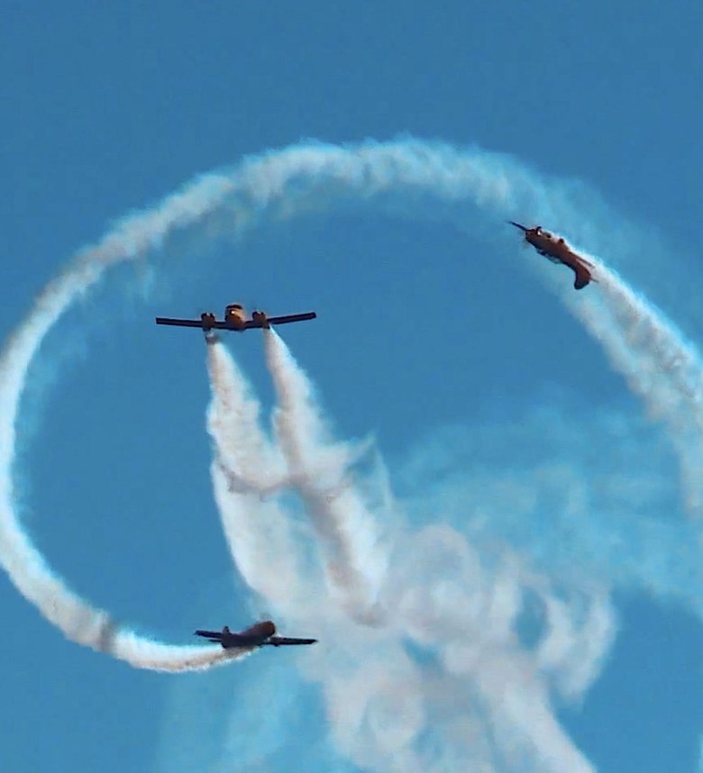 Пилотажная группа первый полет