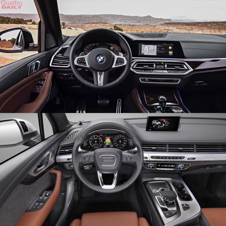 Bmw x 5 g 05 салон