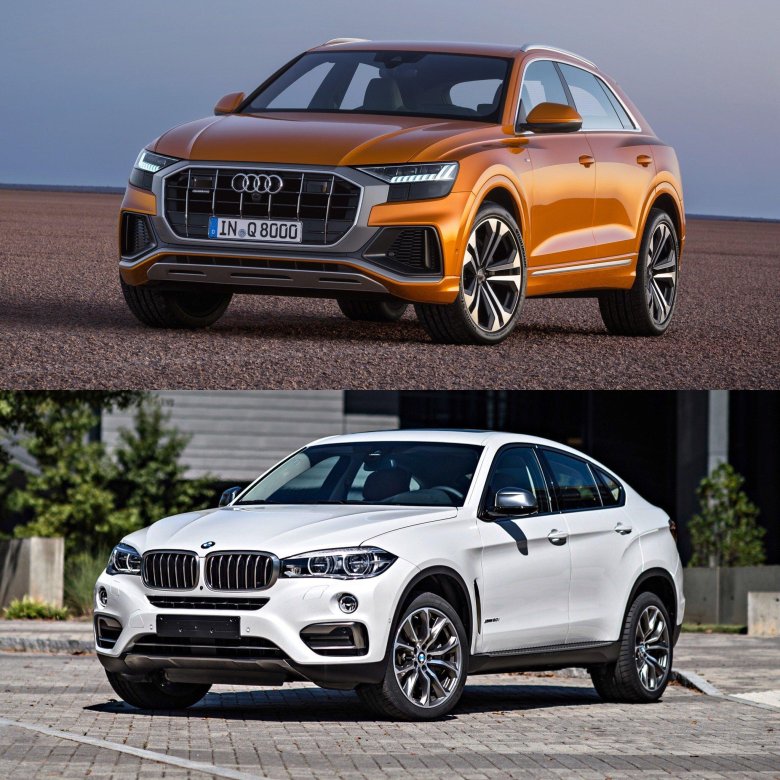 Bmw x6 audi q8