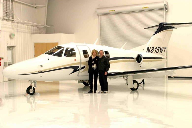 Частный самолет джет