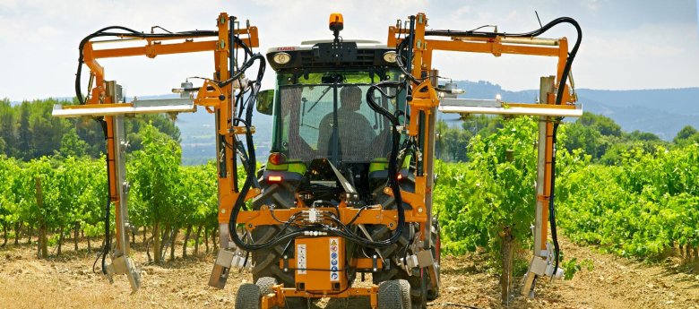 Чеканочная машина для виноградника