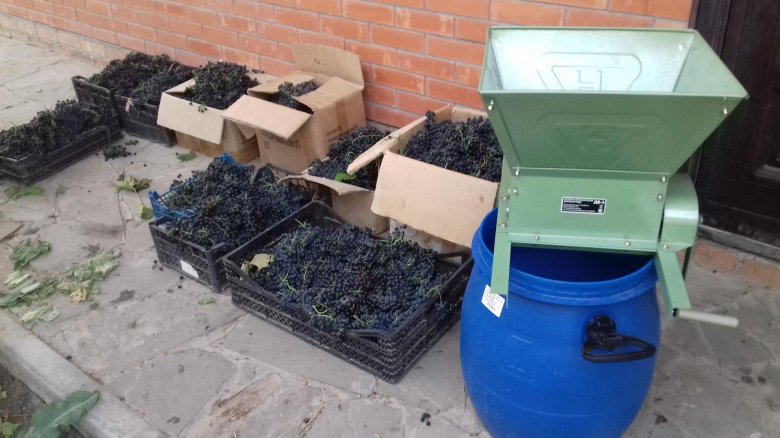 Лоза м дробилка для винограда