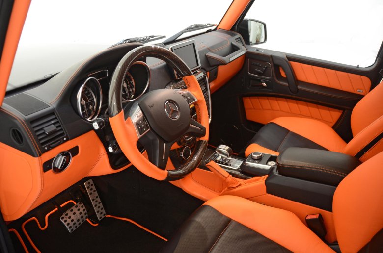 Mercedes benz g65 brabus салон