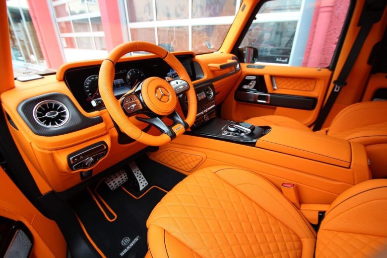 Mercedes g63 brabus салон