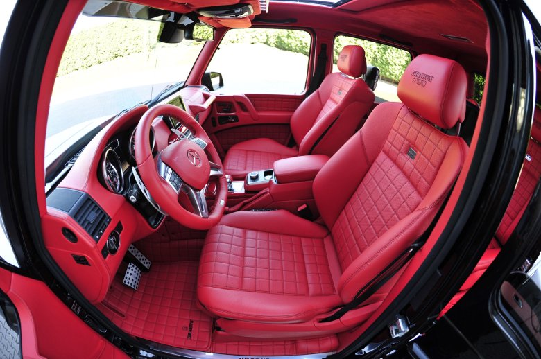 Mercedes benz g63 amg brabus салон