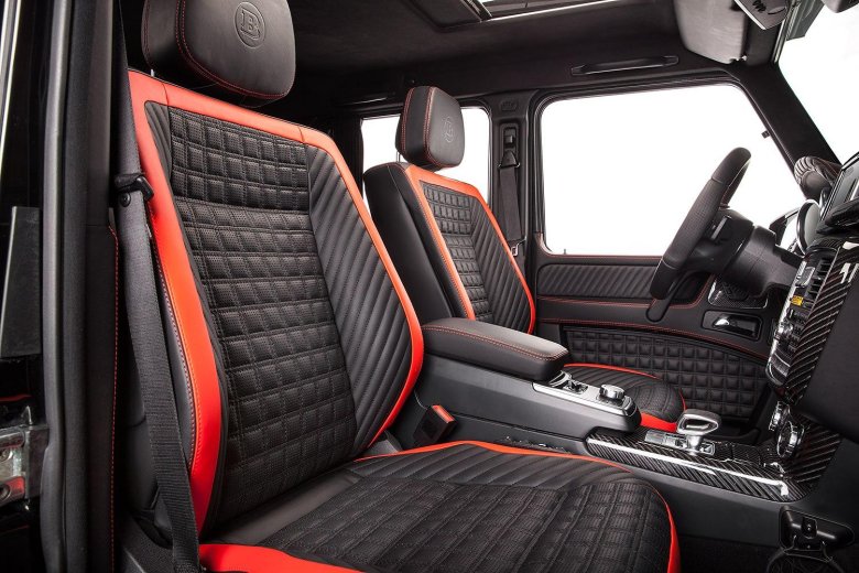 Mercedes benz g900 brabus салон
