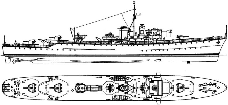 Эскадренный миноносец проект 45 опытный