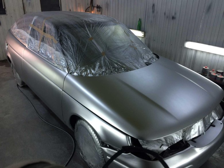 Краска металлик кэнди серебристый