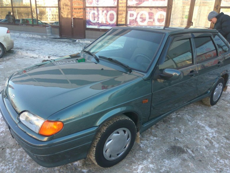 Ваз 2114 серо зеленый