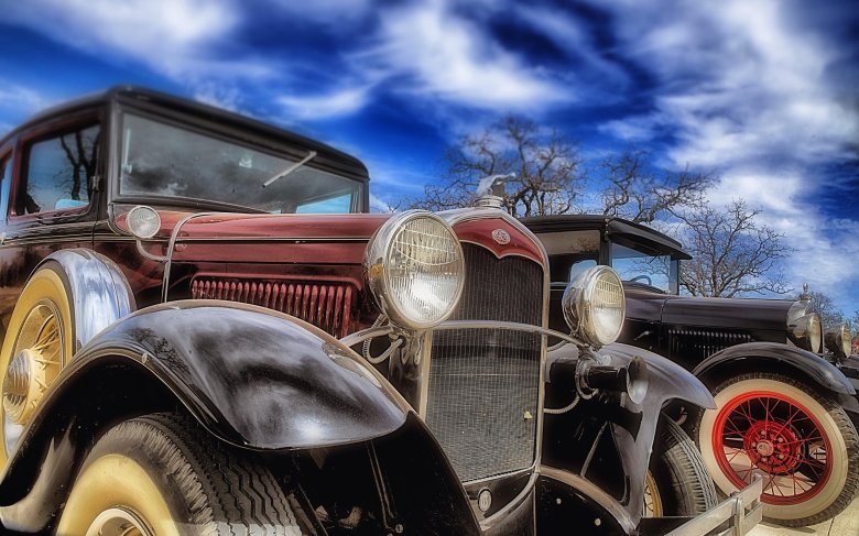 Старинная машина