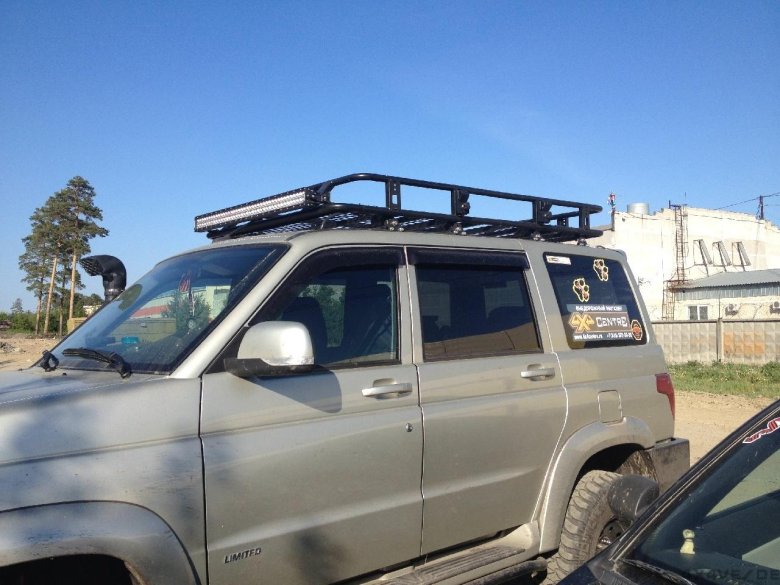 Экспедиционный багажник уаз патриот rival