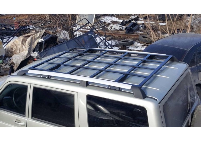 Багажник на крышу уаз патриот без рейлингов