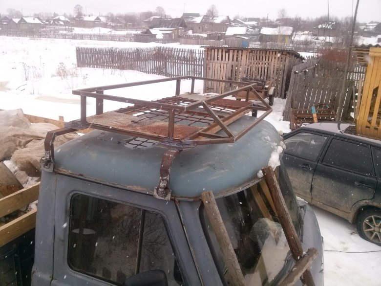 Экспедиционный багажник на уаз 3151