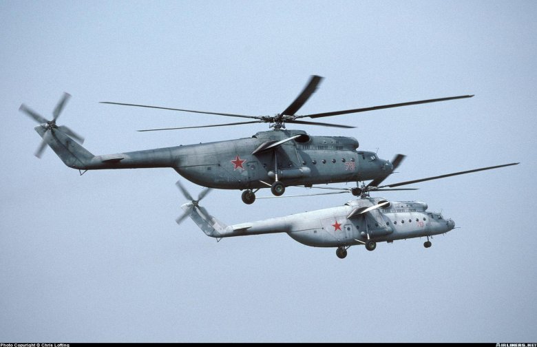 Mi-6 вертолет