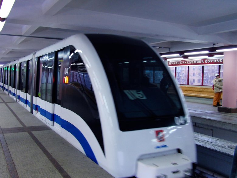 Монорельс улица академика королёва